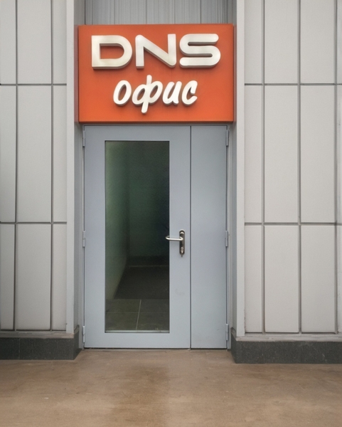 Дверь с остеклением для DNS